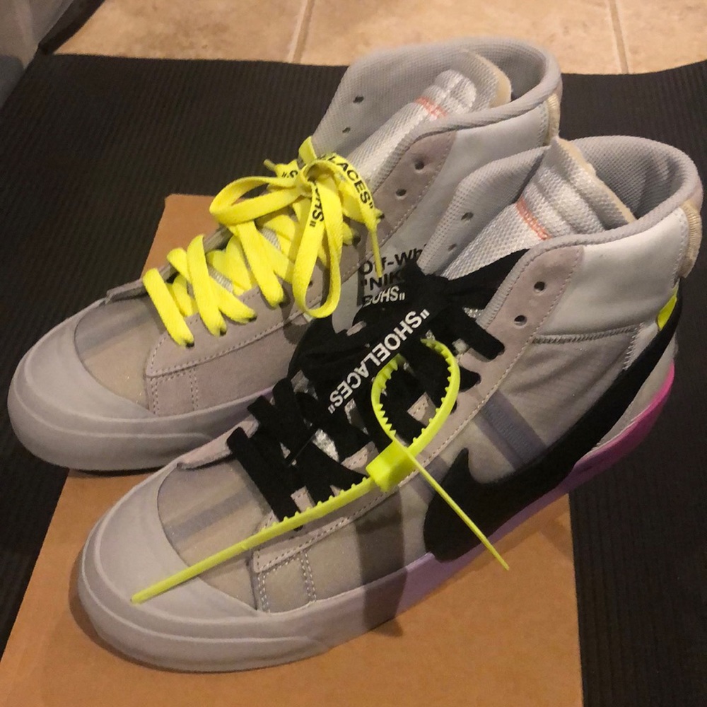 Authentic Off-White x Nike blazer Serena Williams collaboration $5000 StockX